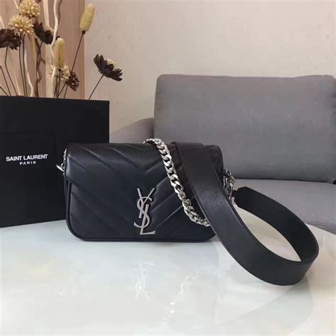 black ysl sling bag|ysl sling bag price.